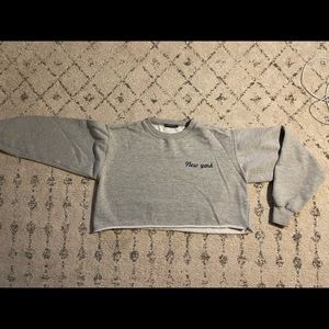 Brandy Melville Cropped Sweatshirt